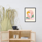 Gerahmtes Fotopapier-Poster