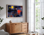 Paul Klee - Feuer bei Vollmond