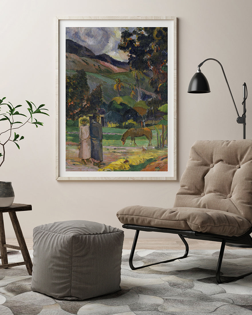 Paul Gauguin - Tahitische Landschaft