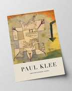Paul Klee - Museum-Poster Abstürzender Vogel
