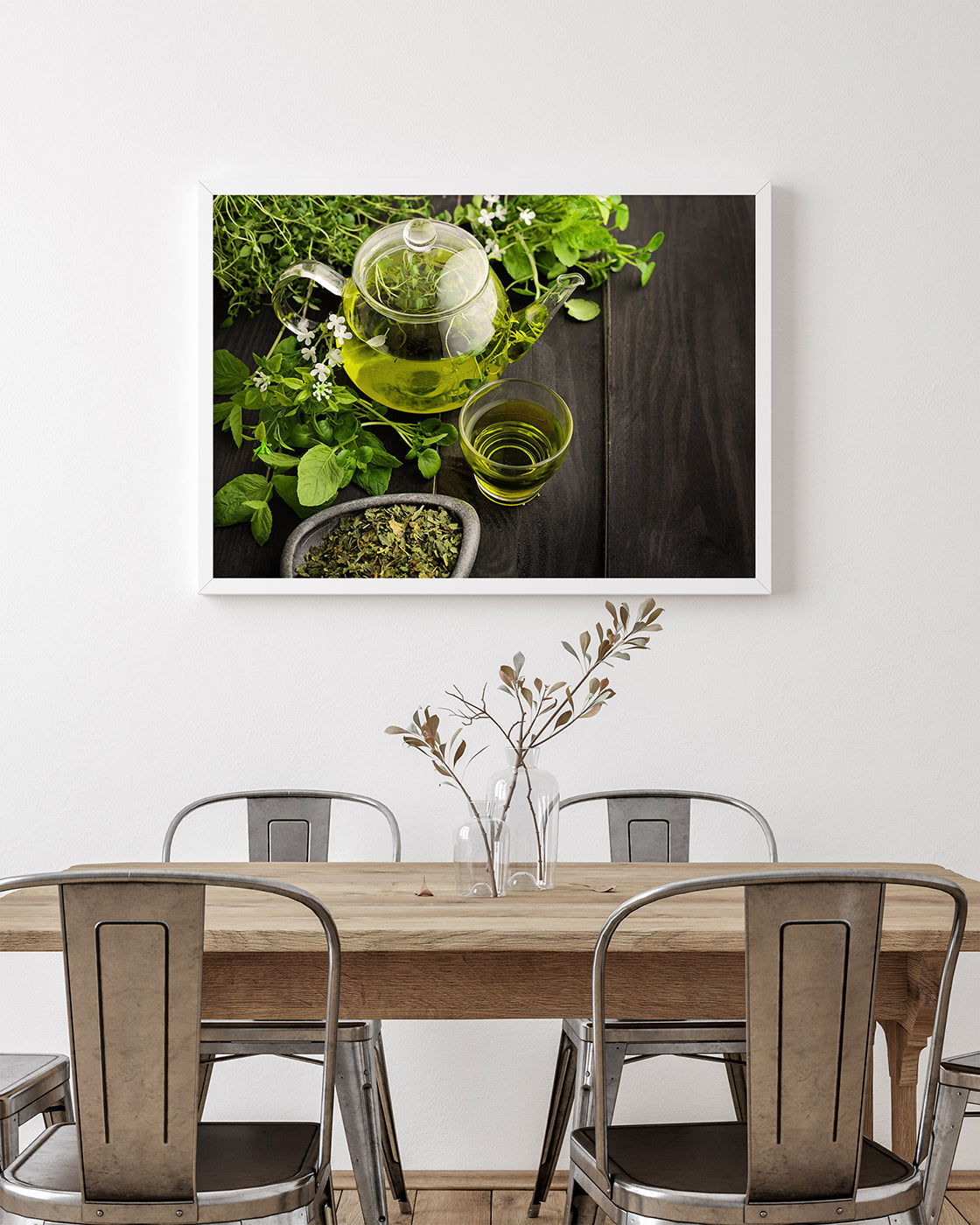 Frische Teezubereitung