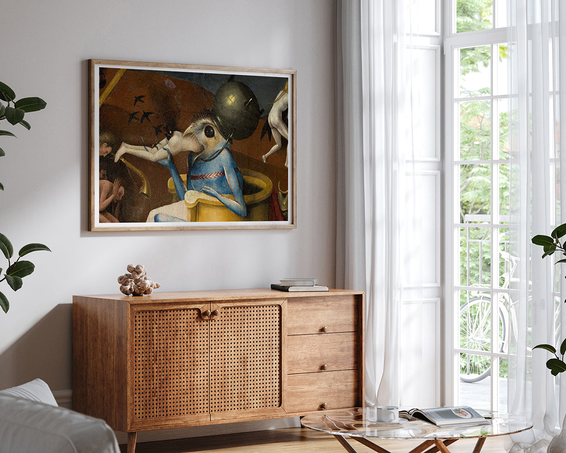 Hieronymus Bosch - Ausschnitt aus "Garten der Lüste" (I)