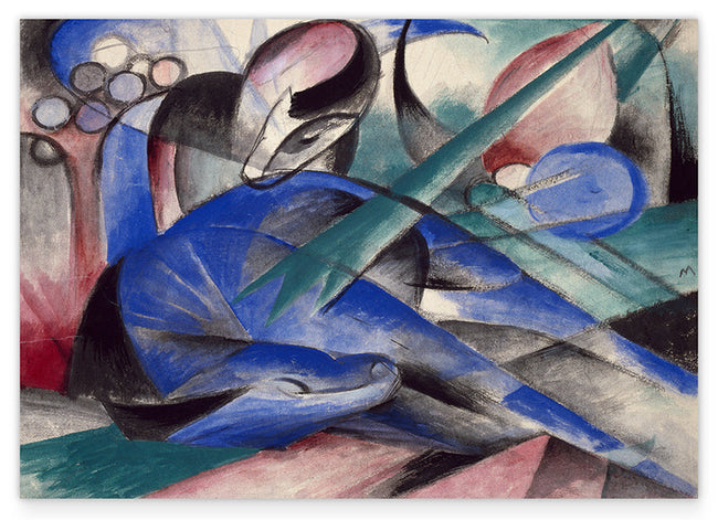 Franz Marc - Träumendes Pferd (1913) Hover Image