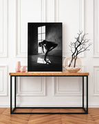 Ballettänzerin - Schwarz-Weiß