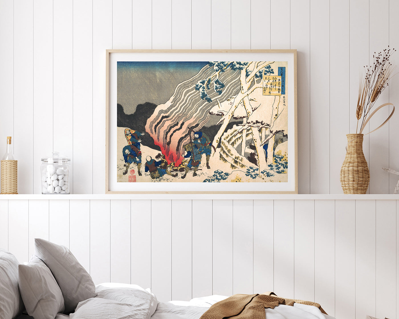 Katsushika Hokusai - Yōrō-Wasserfall in der Provinz Mino (Mino no Yōrō no taki)