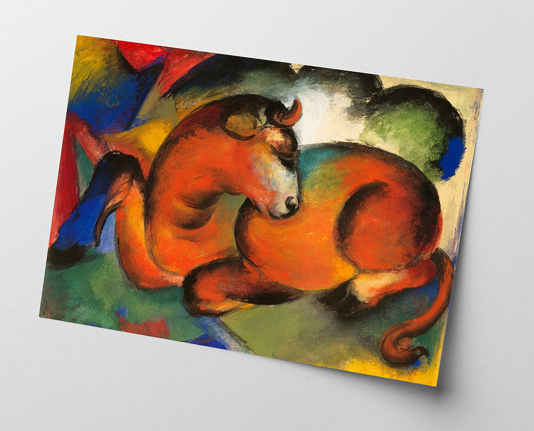 Franz Marc - Roter Stier (1912)