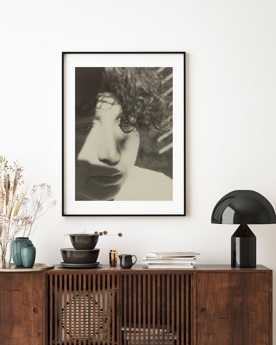 László Moholy Nagy - Schwarz-Weiß Fotografie - Intimes Portrait