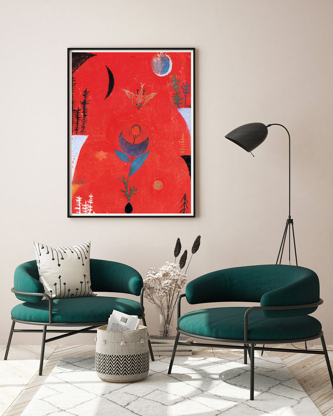 Paul Klee - Blumenmythos (1918)