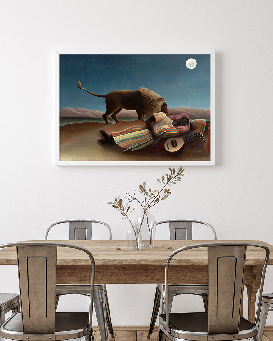 Henri Rousseau - Schlafende Zigeunerin