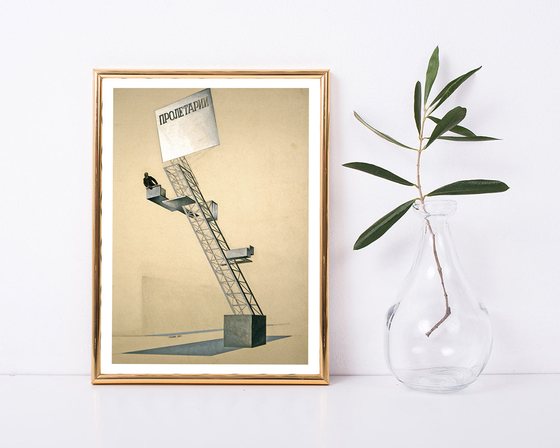 El Lissitzky  - Lenin Tribune