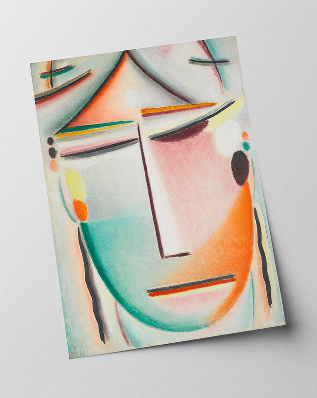 Alexej von Jawlensky - Heilandsgesicht: Schönheit (Rote) Main Image