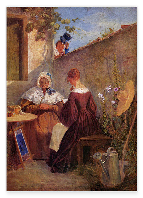 Carl Spitzweg - Der Liebesbrief