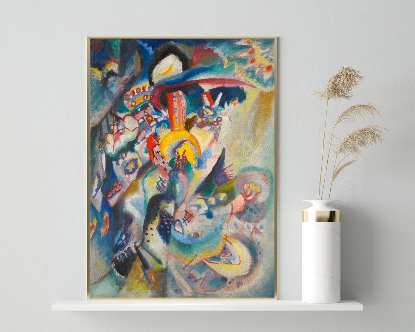 Wassily Kandinsky - Moskau II (1916)