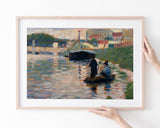 Georges Seurat - Blick von der Seine