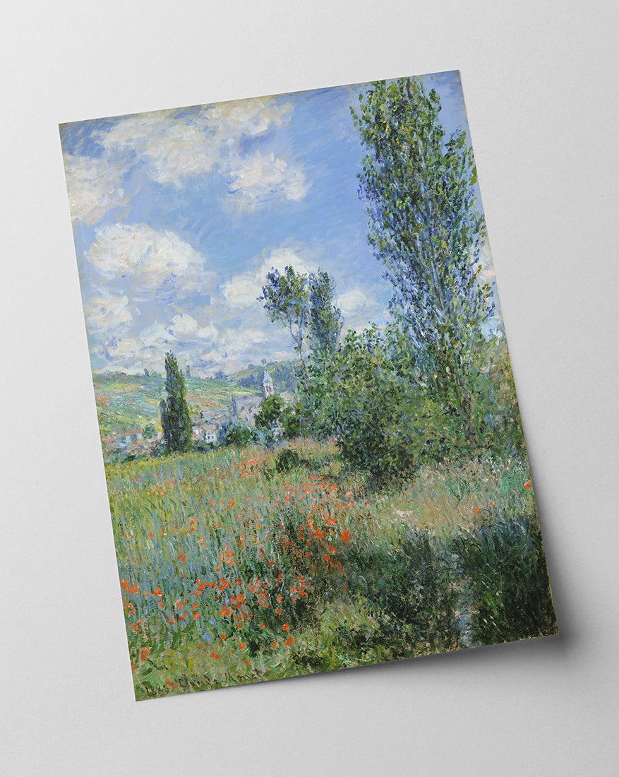 Claude Monet - Aussicht von Vétheuil