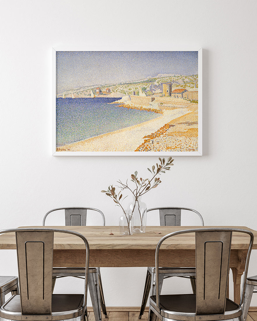 Paul Signac - Der Steg bei Cassis, Opus 198