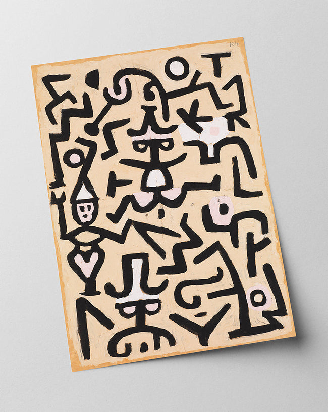 Paul Klee - Das Flugblatt des Komödianten (1938) Main Image