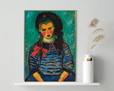 Alexej von Jawlensky - Mädchen mit roter Schleife