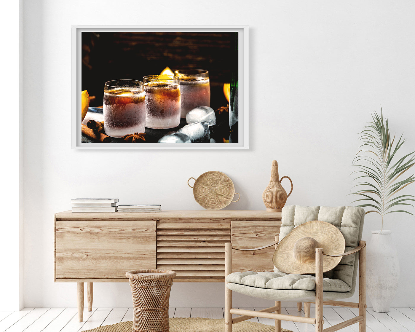 Erfrischender Drinks mit Zimt