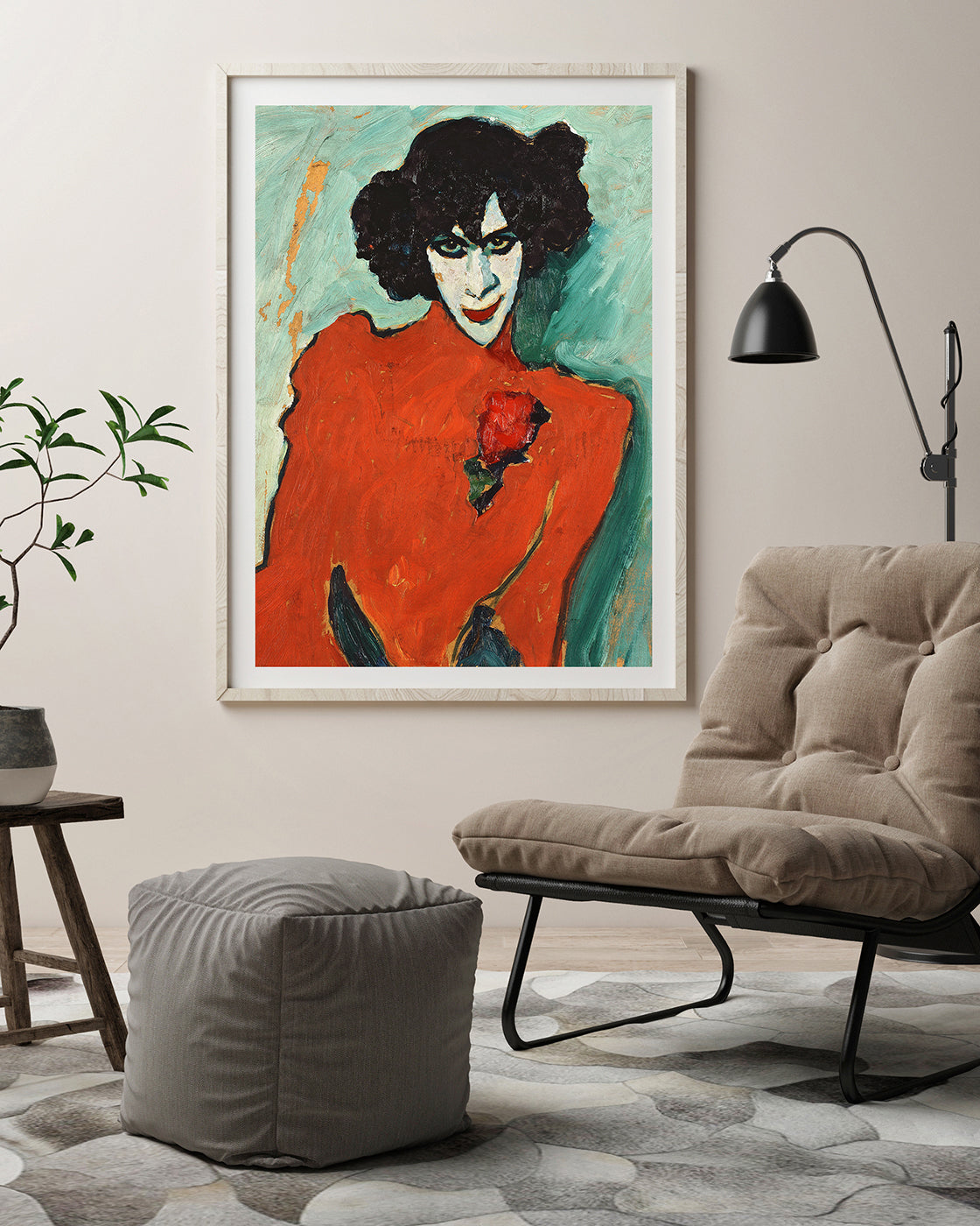 Alexej von Jawlensky - Portrait der Tänzerin A. Scharoff