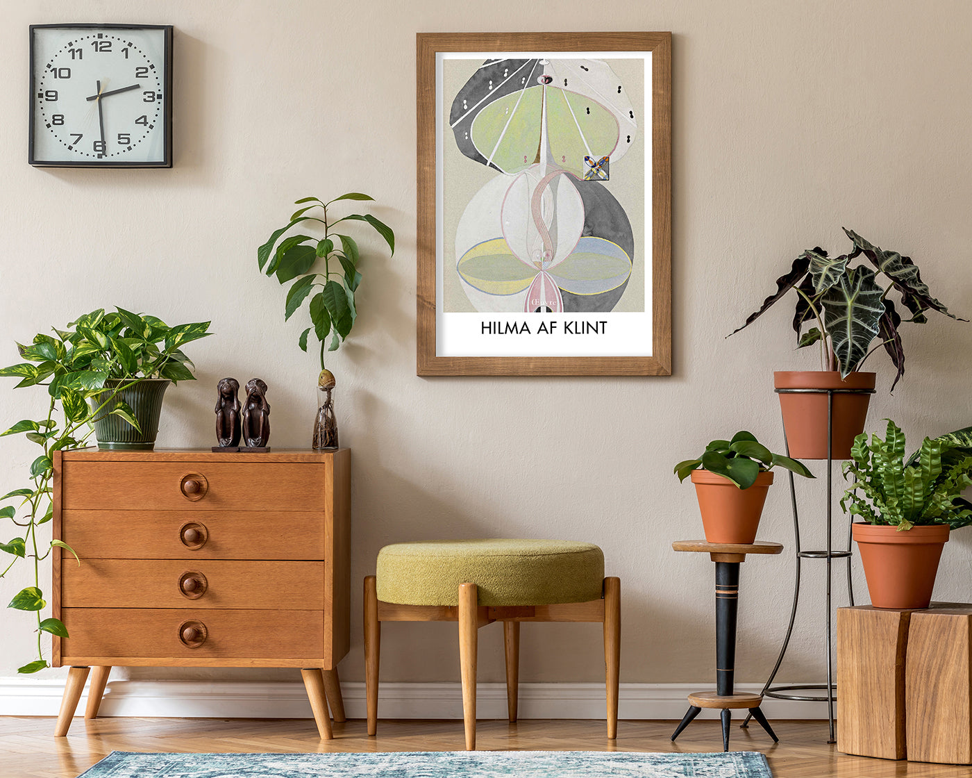 Hilma af Klint - Museum-Poster II Tree of Knowledge, Nr. 5