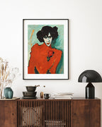 Alexej von Jawlensky - Portrait der Tänzerin A. Scharoff