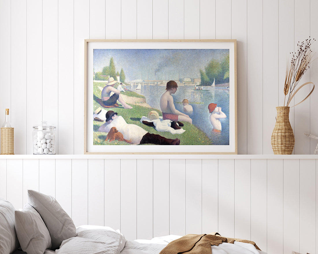 Georges Seurat - Badende in Asnierès (Baigneurs à Asnierès)