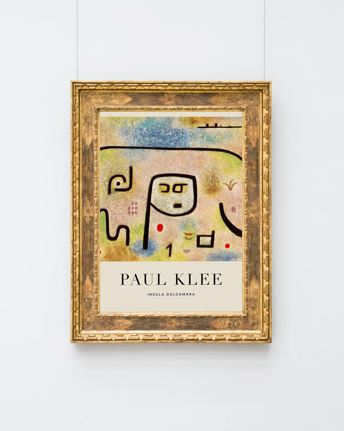 Paul Klee - Museum-Poster Insula Dulcamara
