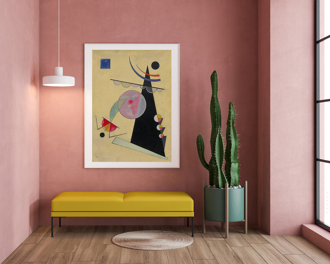 Wassily Kandinsky - Helle Einheit (1925)