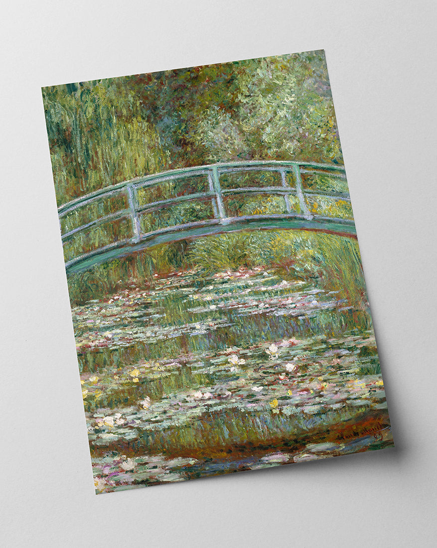 Claude Monet - japanische Brücke über den Seerosenteich (1899)