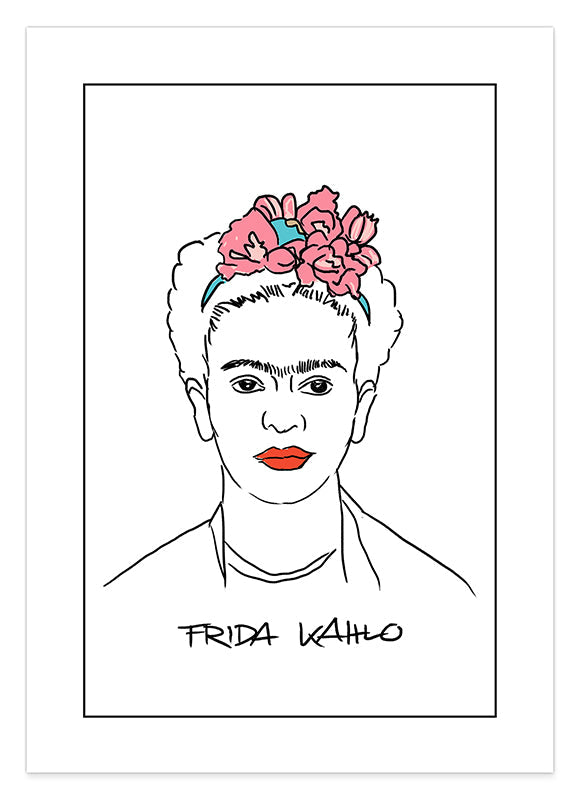 Illusatrion von Frida Kahlo II