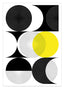 Kreise in verschiedenen Varianten - Gelb