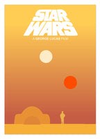Star Wars Illustration - A George Lucas Film