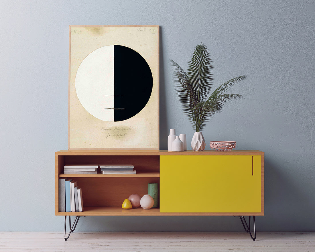 Hilma af Klint - Buddha's Standpunkt im irdischen Leben, Nr. 3a