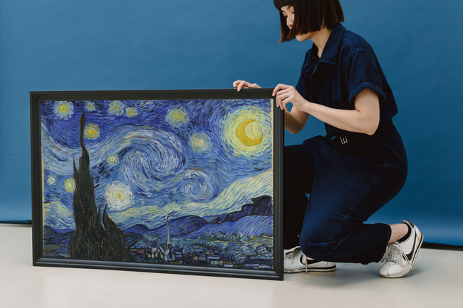 VINCENT VAN GOGH, 1889 - Die Sternennacht (The starry night) Main Image