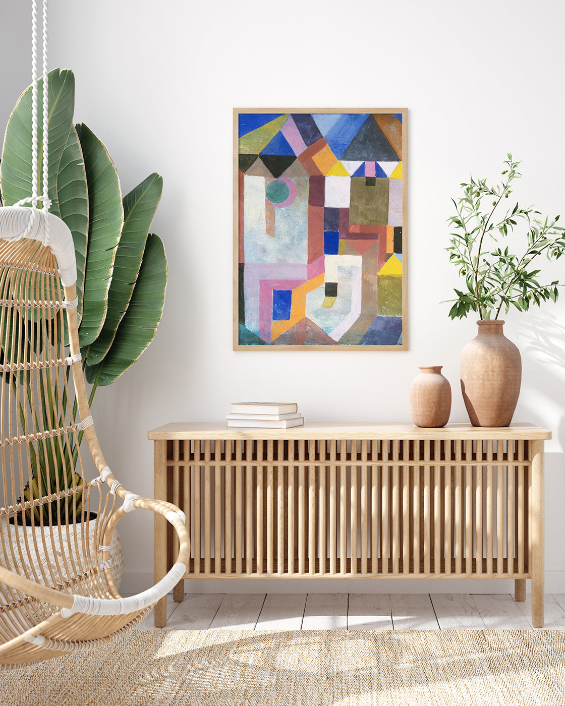 Paul Klee - Bunte Architektur (1917)