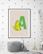 A wie Alligator, ABC Lernen