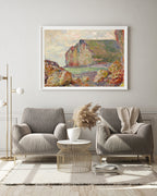 Claude Monet - Klippen von kleinen Platten