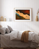 Amedeo Modigliani - Nu Couché au coussin bleu