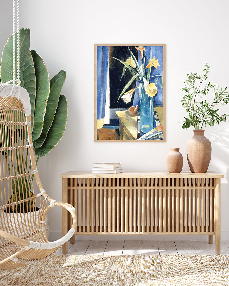 Preston Dickinson - Vase mit Blumen