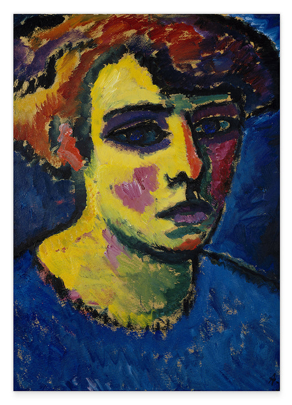Alexej von Jawlensky - Frauenkopf