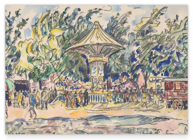 Paul Signac - Dorffest (La Vogue)