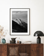 Berge - Schwarz-Weiß