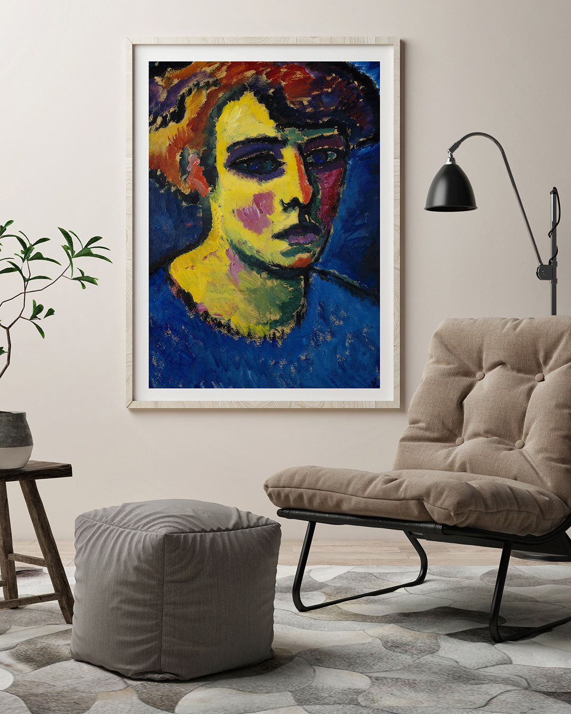 Alexej von Jawlensky - Frauenkopf