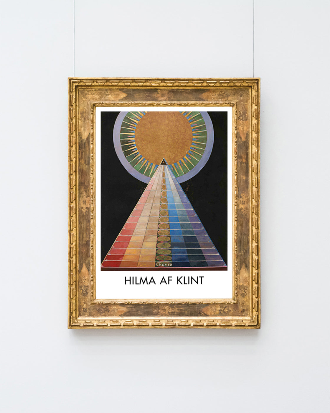 Hilma af Klint - Museum-Poster II No 1 - Group X - Altarpieces