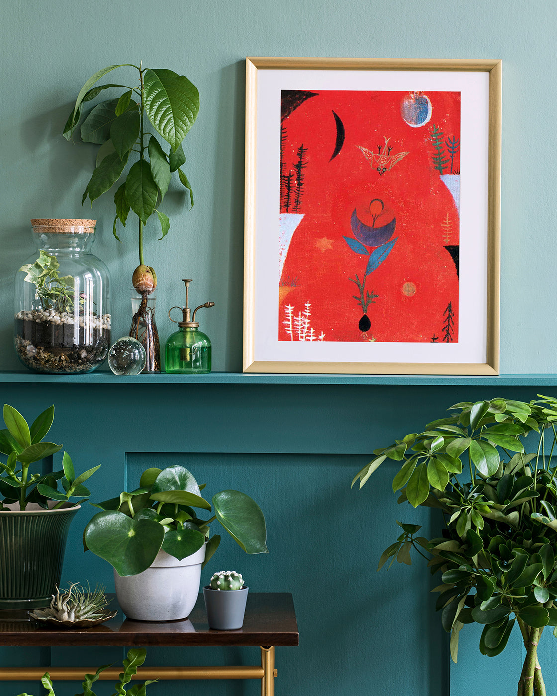 Paul Klee - Blumenmythos (1918)