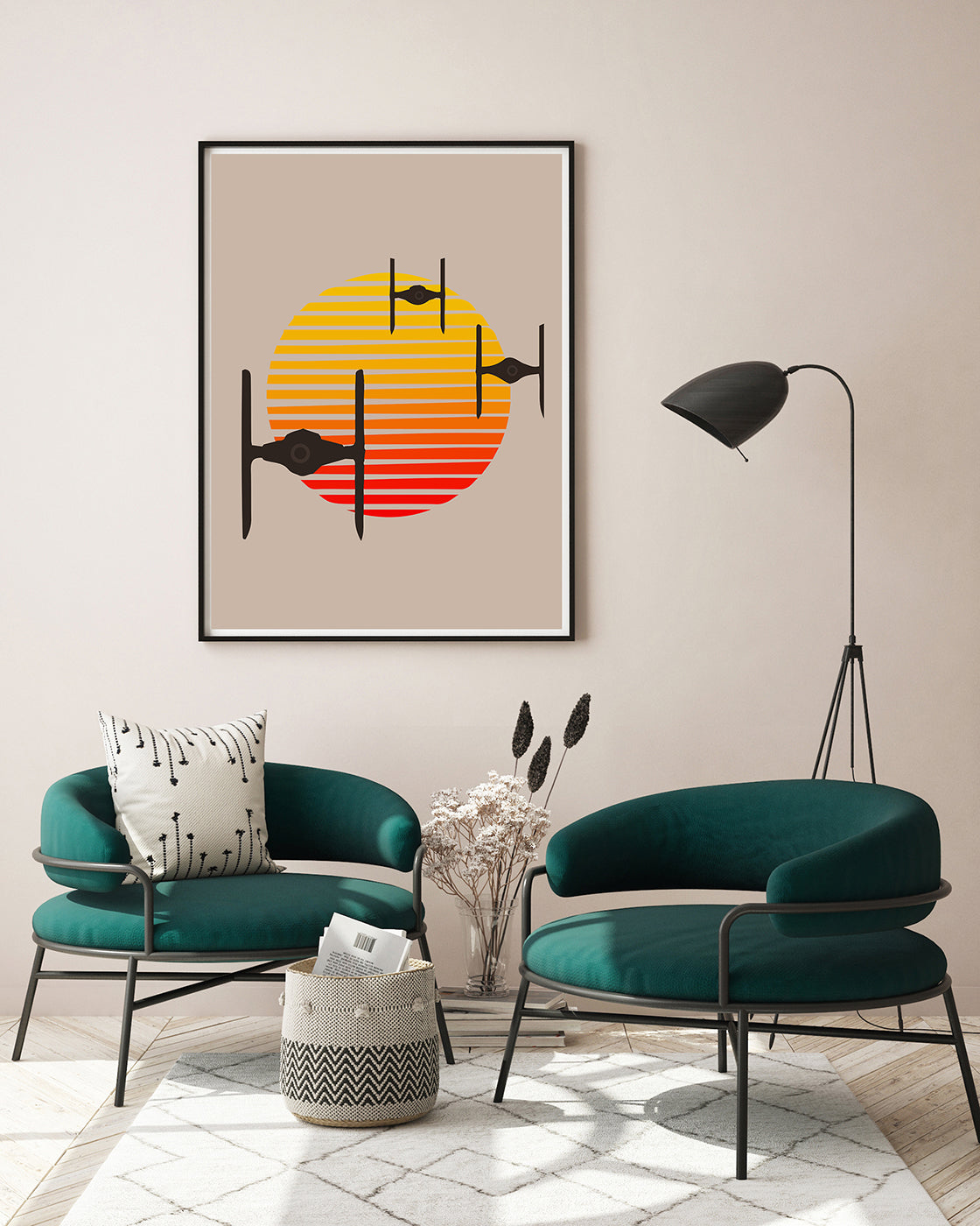 Star Wars Illustration - Sunset