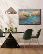 Howard Cushing - Mutter und Tochter am See