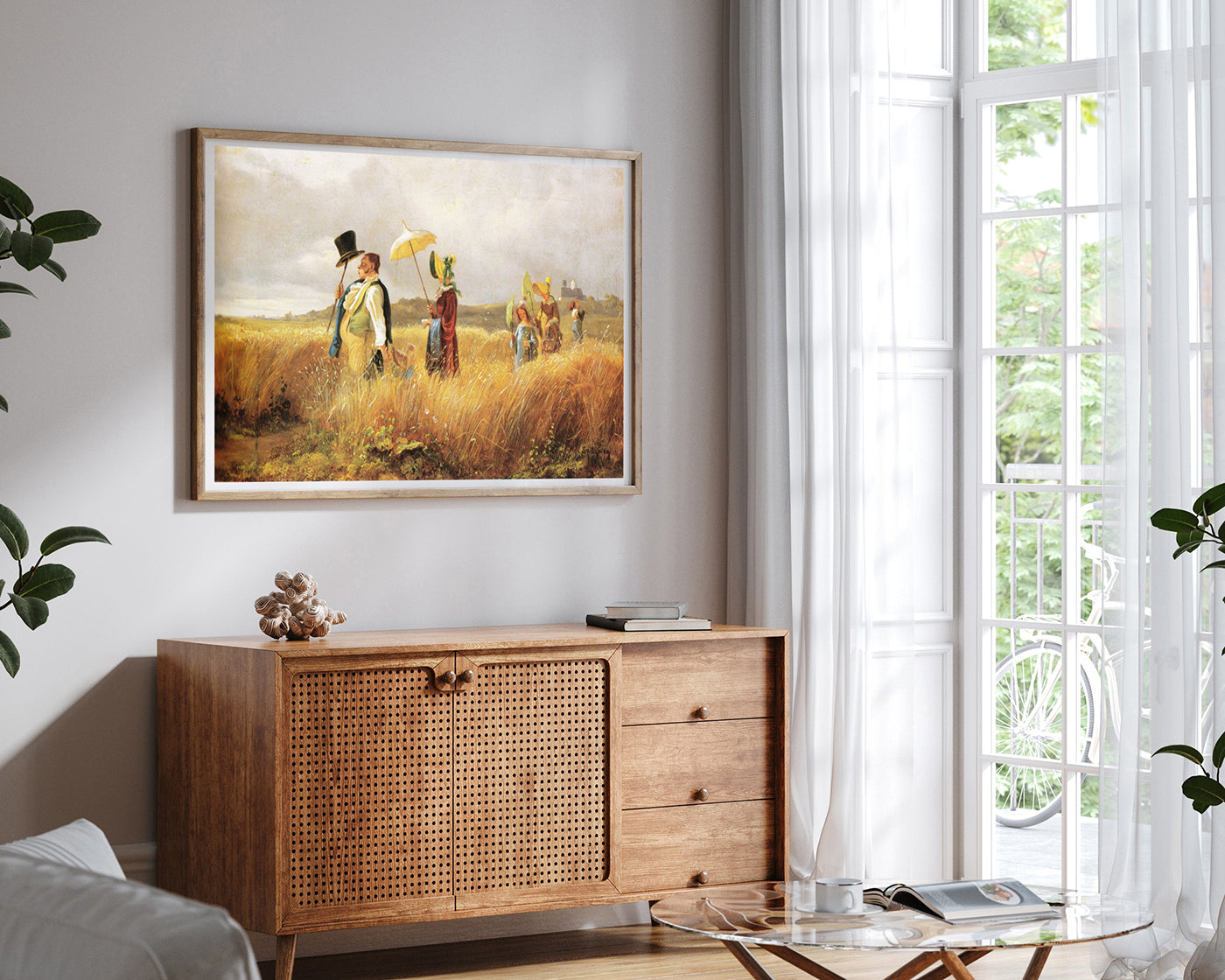 Carl Spitzweg - Sonntagsspaziergang