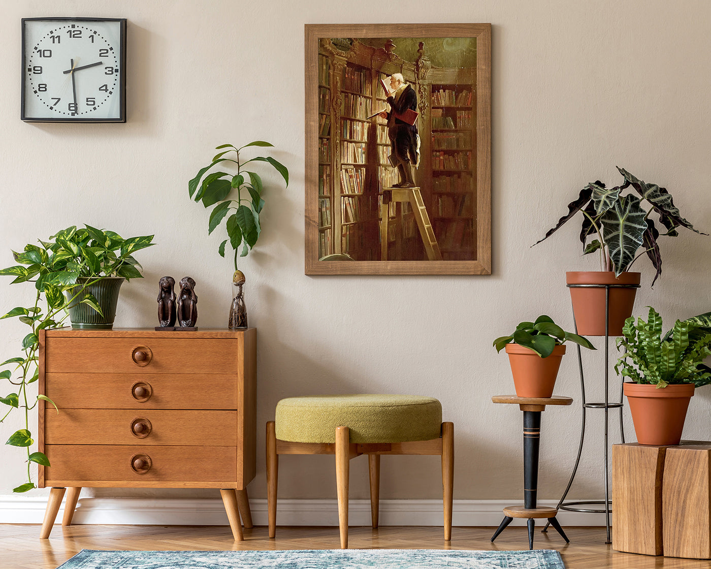 Carl Spitzweg - Der Bücherwurm